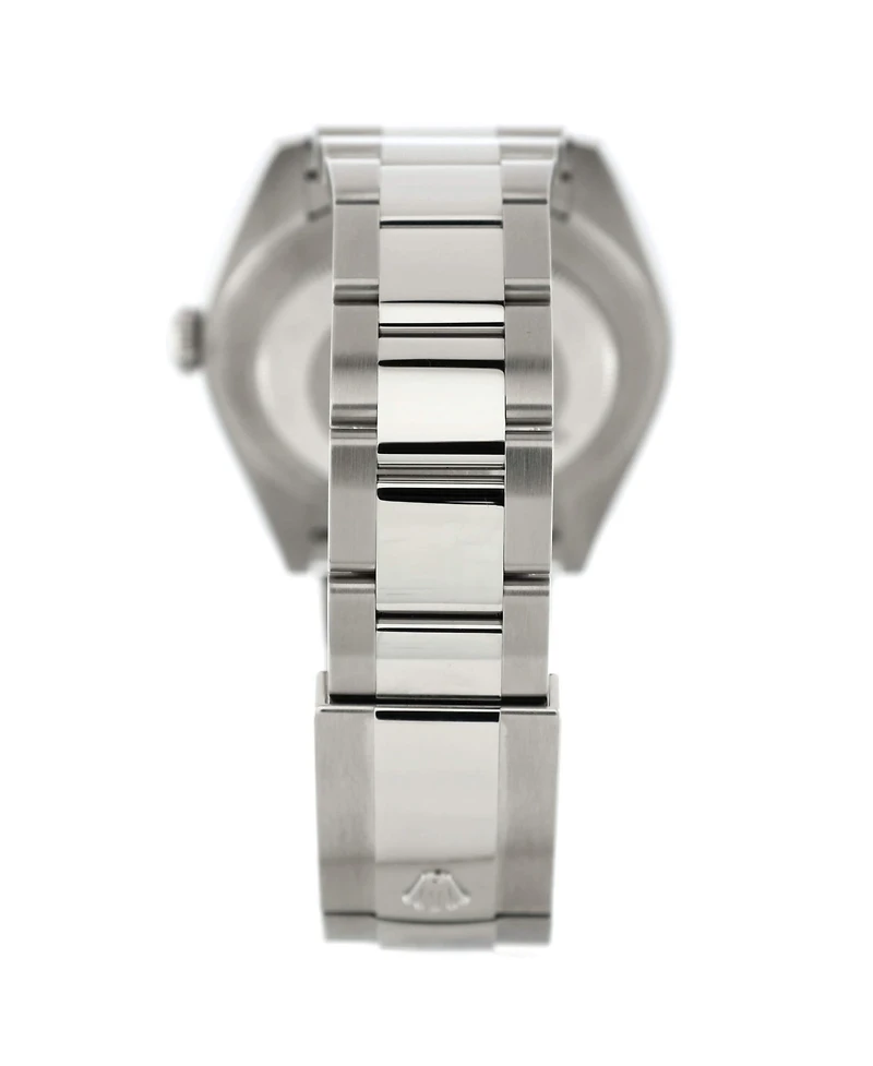 Pre-Owned Rolex Oyster Perpetual Datejust Wimbledon Automatic Watch in Stainless Steel and White Gold 41mm