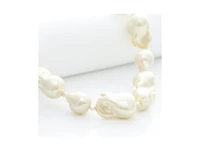 Baroque Shell Pearl Collar Necklace