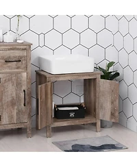 Slickblue Bathroom Vanity Cabinet with Double Door Storage for Modern Home Interiors