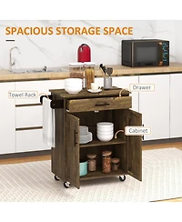 Spacious Kitchen Storage Cabinet with Shelves and Doors for Pantry Organization