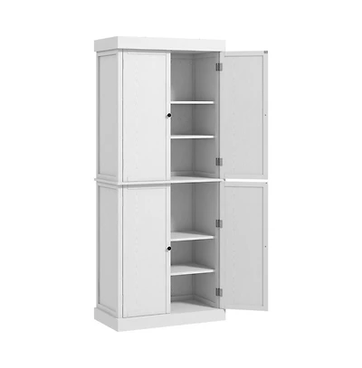 Slickblue Durable Multi-Purpose Kitchen Storage Cabinet for Appliances Utensils and Pantry Items