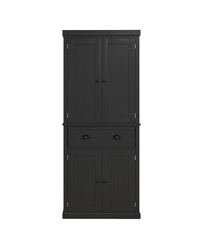 Slickblue Multi-Functional Kitchen Storage Cabinet with Ample Space for Plates and Supplies