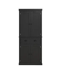 Slickblue Multi-Functional Kitchen Storage Cabinet with Ample Space for Plates and Supplies