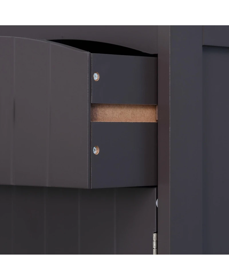Slickblue Compact Bathroom Storage Cabinet with Durable Build for Towels and Essentials