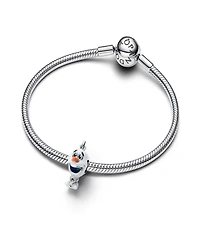 Pandora Sterling Silver Disney Frozen Olaf Charms