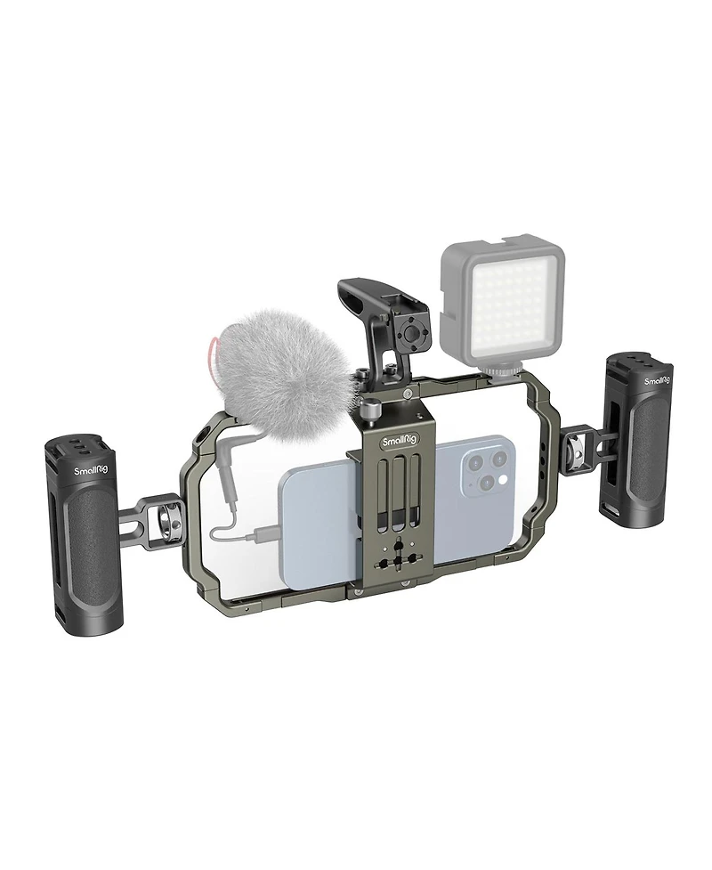 SmallRig Universal Mobile Phone Handheld Video Rig Kit, Black