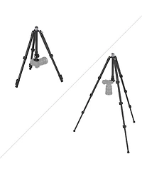 SmallRig Ap-20 4-Section Carbon Fiber Tripod with Ball Head and Center Column
