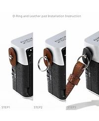 SmallRig Universal Leather Camera Shoulder Strap, Brown