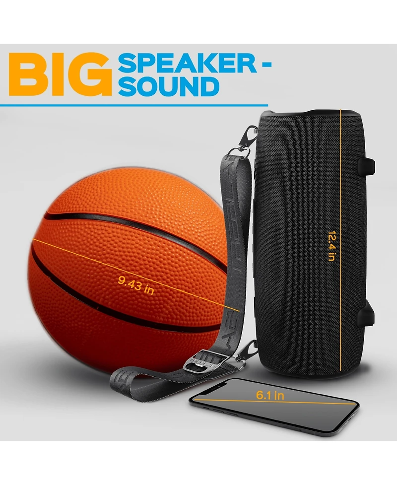 Treblab Hd-Max Waterproof Bluetooth Speaker