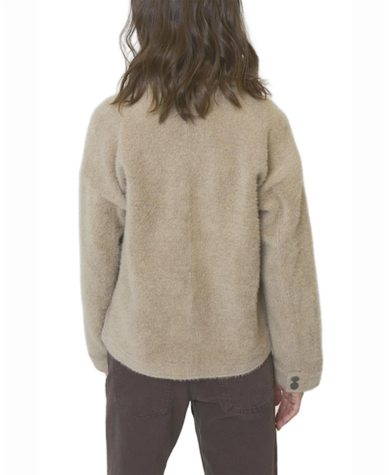 Central Park West Women's Billie Cropped Barn Jacket