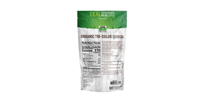 Now Foods Tri-Color Quinoa ,14 Oz