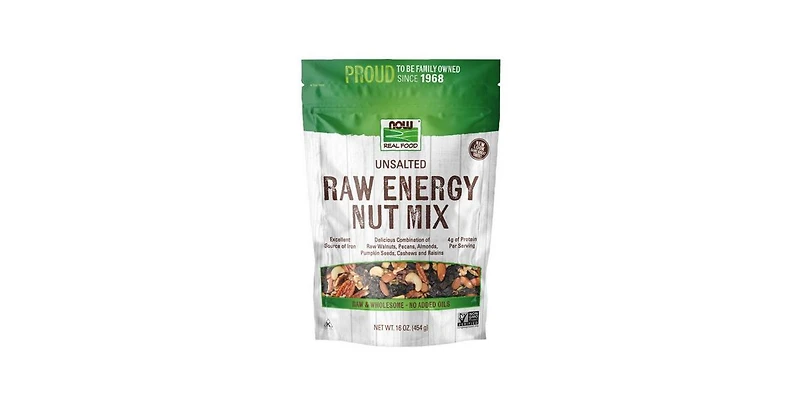 Now Foods Raw Energy Nut Mix ,Unsalted 16 Oz