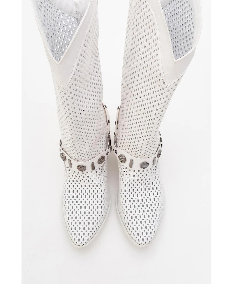 Prologue Shoes Lumen Block Heel Western Boot (Women)