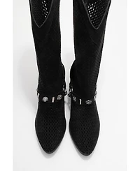 Prologue Shoes Lumen Block Heel Western Boot (Women)