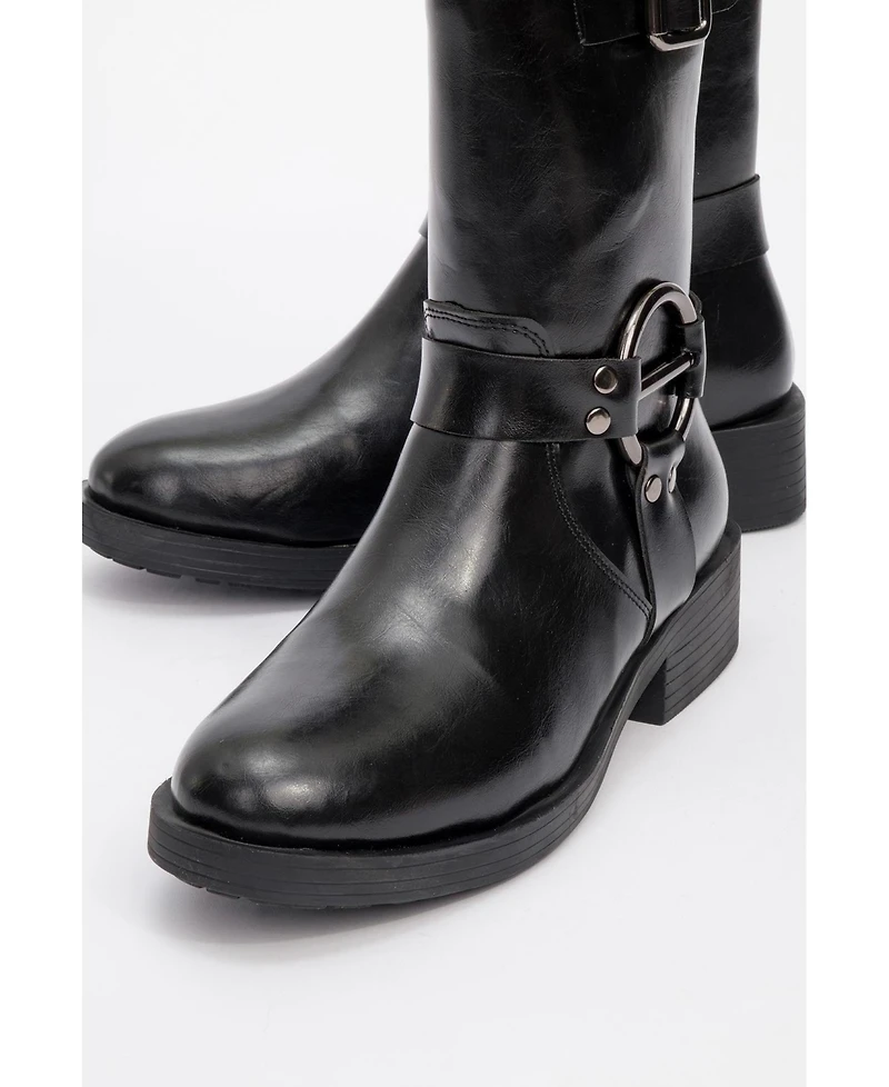 Prologue Shoes Fies Buckled Boot (Women)