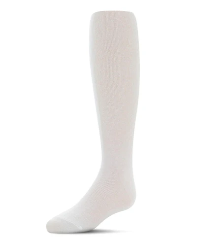 Memoi Infant Solid Cotton Blend Basic Non-Binding Sweater Tights
