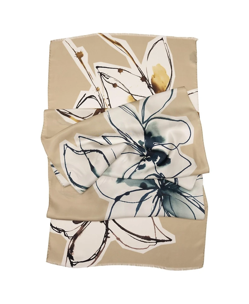 Mara - Long Silk Scarf for Women