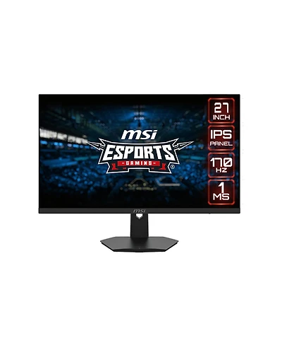 Msi Optix G274 27" 16:9 Full Hd 170Hz Ips Lcd Gaming Monitor, Black