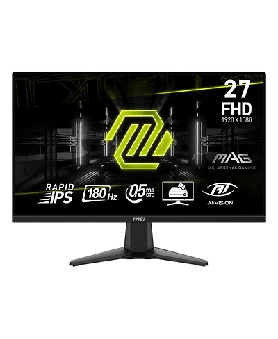 Msi Mag 275F 27" 16:9 Full Hd 180Hz Ips Led Hdr Gaming Monitor, Metallic Black