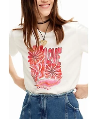 Desigual Women's Love basic T-shirt