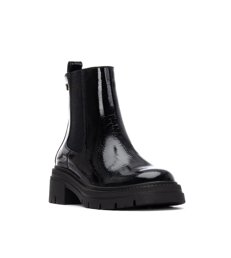 Xti Women's Patent Leather Chelsea Booties By