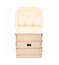 Cover Baby Baby Cover 0-3 Years Arctic Organic Wool Adjustable Footmuff in Beige