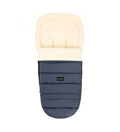 Cover Baby Baby Cover 0-3 Years Arctic Organic Wool Adjustable Footmuff in Navy