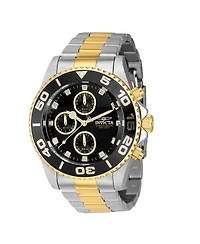 Invicta Men's 43407 Pro Diver Quartz Chronograph Black Dial Watch