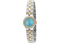 Invicta Women's 45873 Wildflower Quartz 3 Hand Turquoise Dial Watch