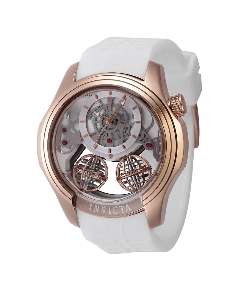 Invicta Men's 47376 Specialty Quartz 3 Hand Steel Dial Watch