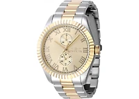 Invicta Men's 47428 Specialty Quartz Multifunction Gold Dial Watch