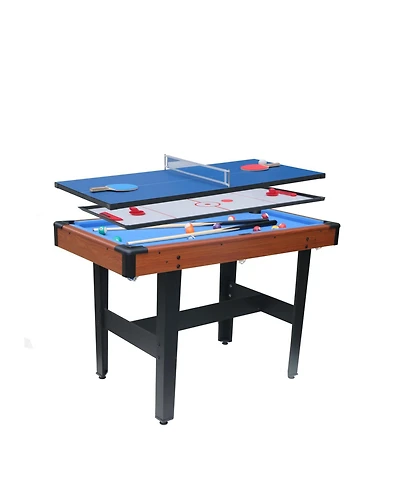 Streamdale 3-in-1 Multifunctional Game Table Billiards, Table Tennis, Air Hockey