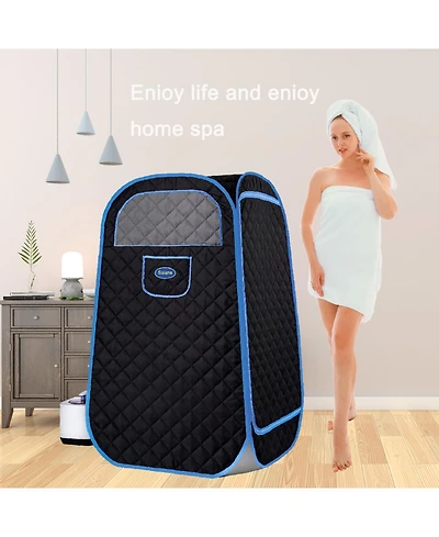 Streamdale Compact Home Steam Sauna Tent with Temperature Control