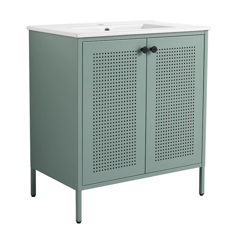 Streamdale 30 Inch Freestanding Bathroom Vanity With Ceramic SInk