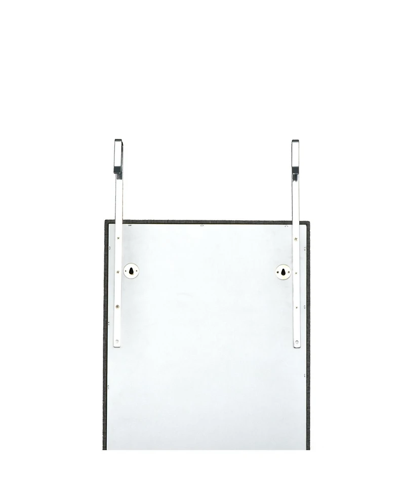 Streamdale Fashion Simple Jewelry Storage Mirror Cabinet With Led Lights Can Be Hung On The Door Or Wall