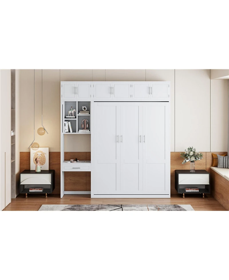 Streamdale Furniture Murphy Bed with Desk & Storage