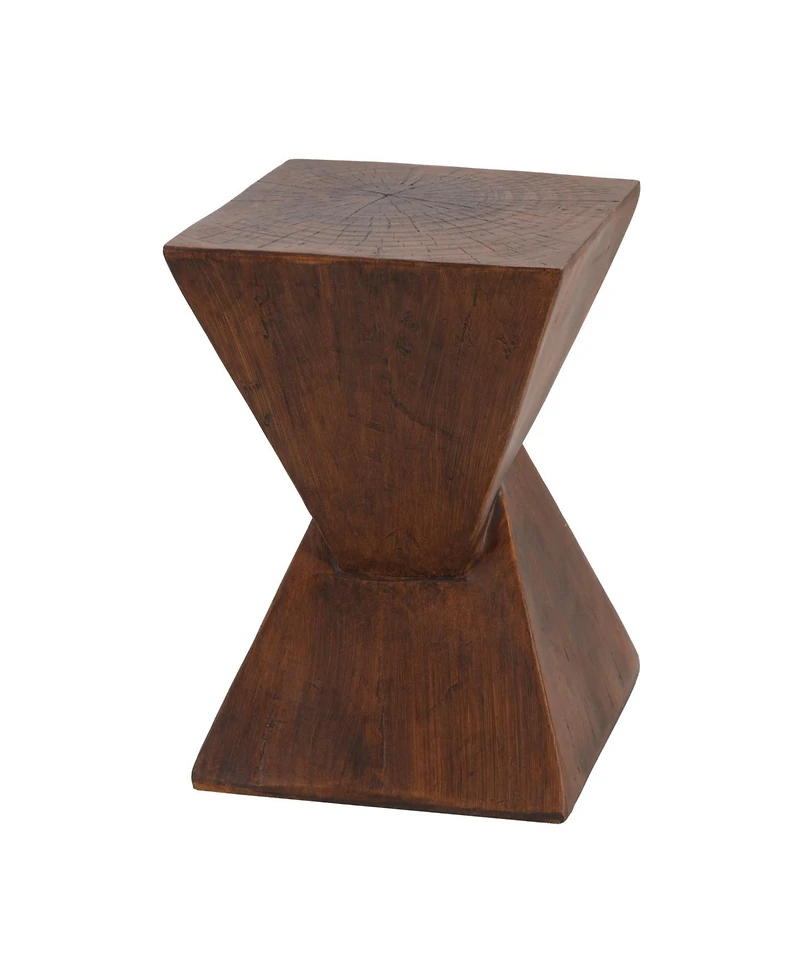 Streamdale Furniture Hourglass Side Table - Indoor/Outdoor Use
