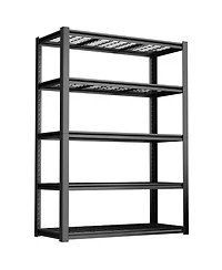 Streamdale Furniture 59" Metal Garage Storage Rack - Heavy Duty Adjustable Shelving