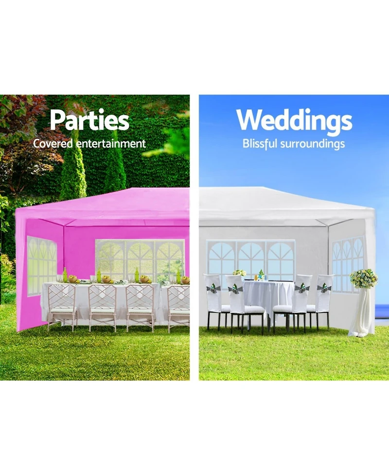 Streamdale 10x20' Wedding Party Canopy Tent Gazebo - Pink