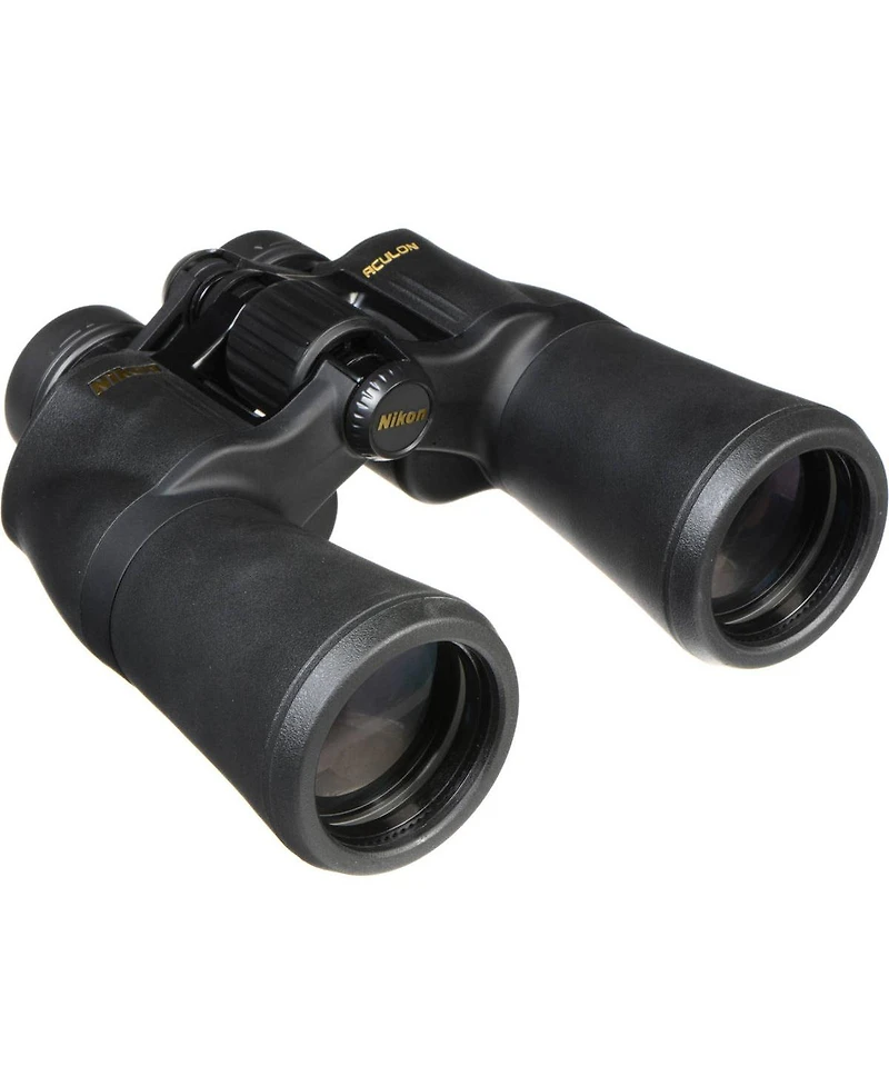 Nikon 16x50 Aculon A211 Weather Resistant Porro Prism Binocular with 4.2 Degree Angle of View, Black
