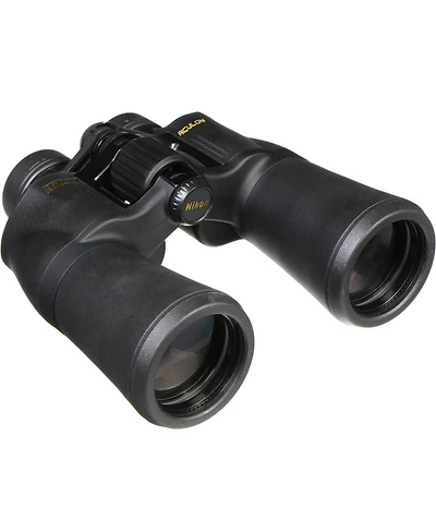 Nikon 16x50 Aculon A211 Weather Resistant Porro Prism Binocular with 4.2 Degree Angle of View, Black