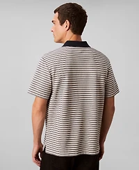 Calvin Klein Men's Ottoman Stripe Polo Shirt