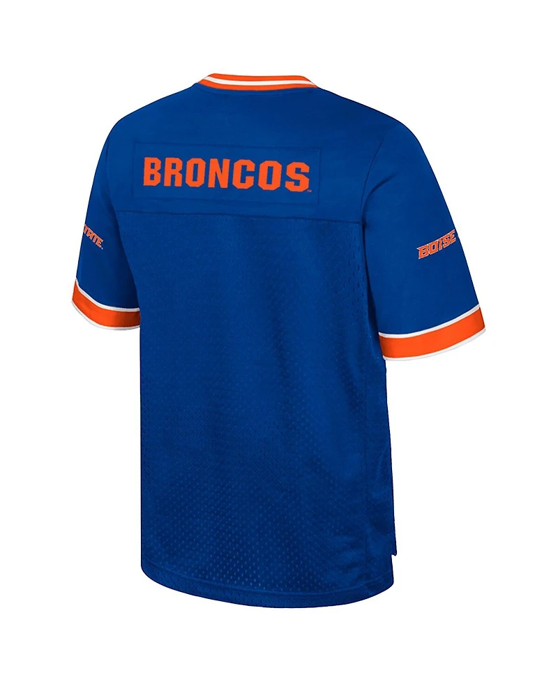 Colosseum Men's Royal Boise State Broncos Nothing But The Hits Football Jersey
