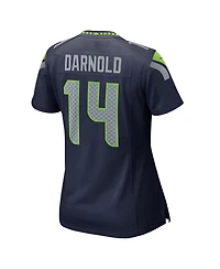 Nike Women's Sam Darnold College Navy Seattle Seahawks Team 50th Season Game Jersey