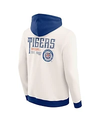 Darius Rucker Collection by Fanatics Men's Cream Detroit Tigers Polar Fleece Full-Zip Hoodie