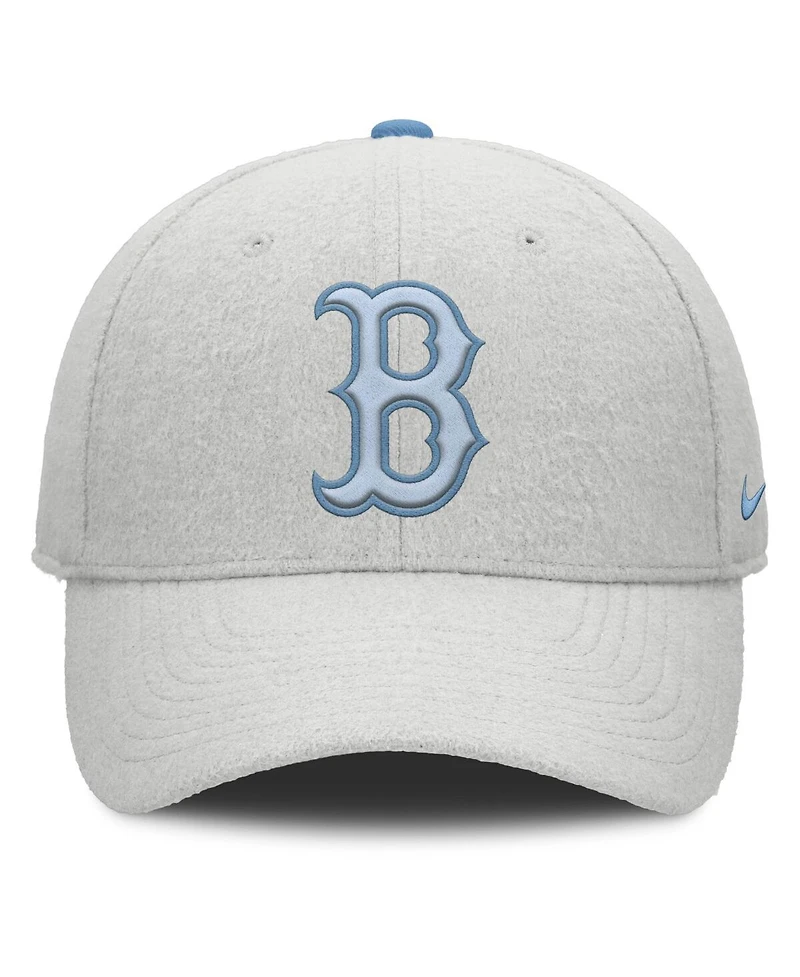 Nike Men's Gray Boston Red Sox Club Adjustable Hat