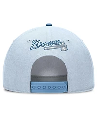 Nike Men's Light Blue Atlanta Braves Rise Dri-Fit Adjustable Hat