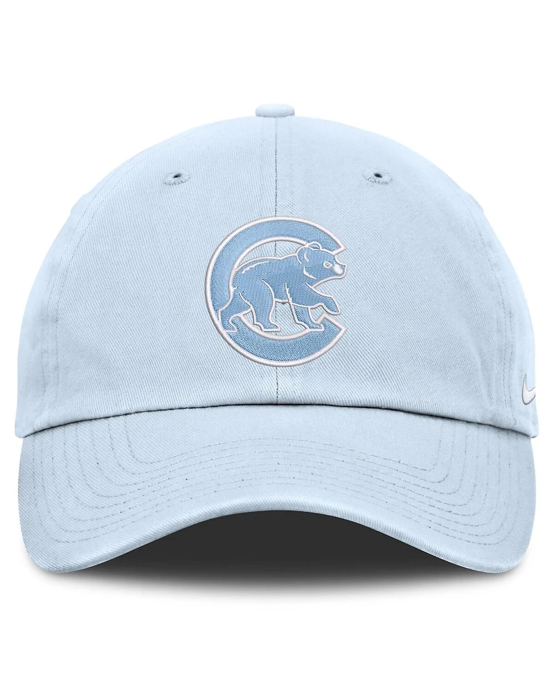 Nike Men's Light Blue Chicago Cubs Club Adjustable Hat