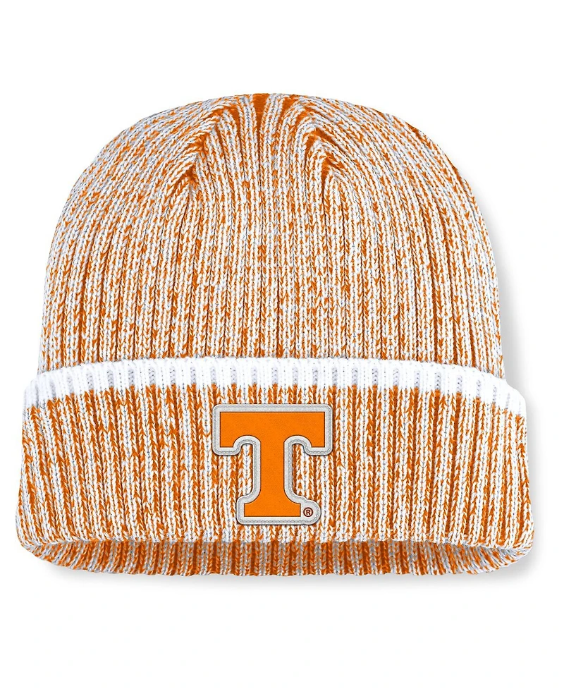 Fanatics Men's Tennessee Orange/White Tennessee Volunteers Haze Cuffed Knit Hat