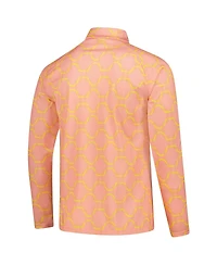Puma Men's Light Orange Ac Milan 2025/26 Pre-Match DryCELL Quarter-Zip Sweatshirt